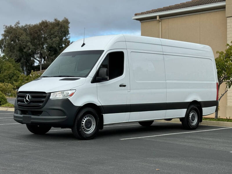 Used 2021 Mercedes-Benz Sprinter Cargo Van Base with VIN W1Y4ECHY4MT072575 for sale in San Bruno, CA