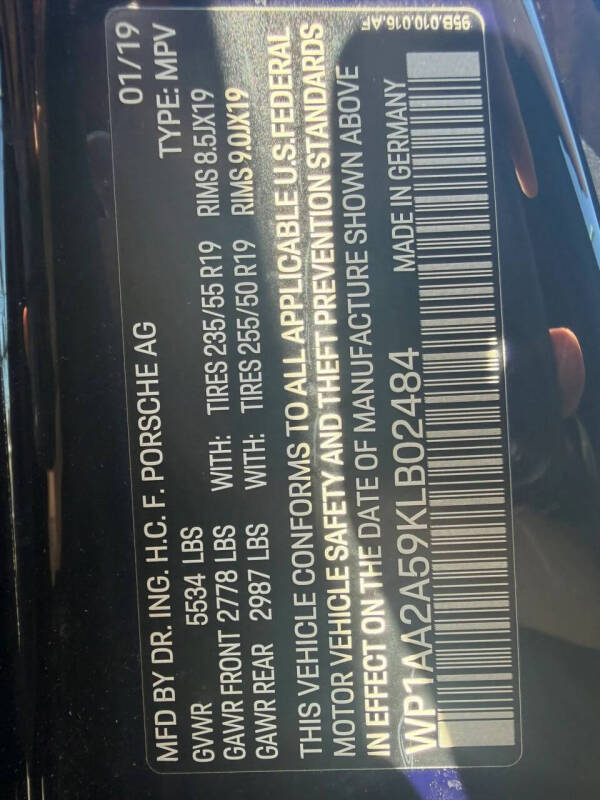 2019 Porsche Macan