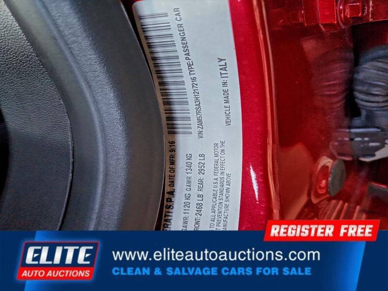 2017 Maserati Ghibli S