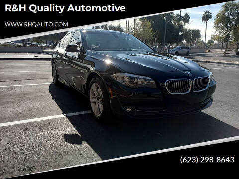 2011 BMW 5 Series for sale at R&H Quality Automotive in Avondale AZ