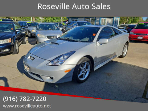 2001 Toyota Celica for sale at Roseville Auto Sales in Roseville CA