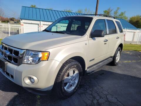 2008 Ford Escape for sale at R & J AUTOMOTIVE in Churchville MD