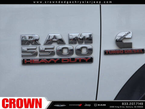 2018 RAM 5500