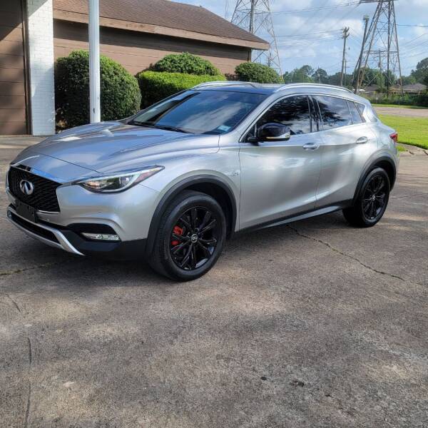 2017 Infiniti QX30 for sale at MOTORSPORTS IMPORTS in Houston TX