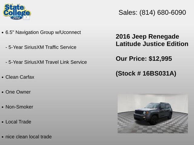 2016 Jeep Renegade Latitude