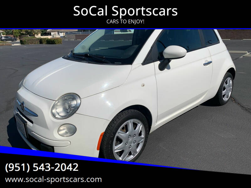 2012 FIAT 500 for sale at SoCal Sportscars in Covina CA