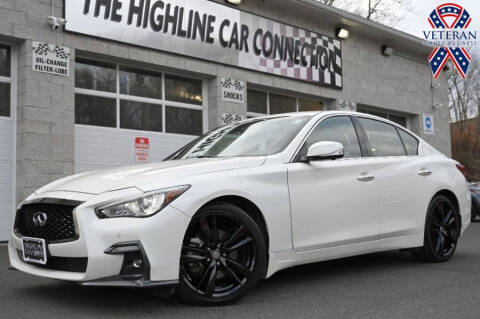 2021 Infiniti Q50 for sale at The Highline Car Connection in Waterbury CT