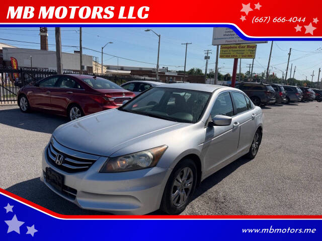 2012 Honda Accord SE Auto's photo