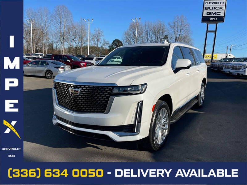 2023 Cadillac Escalade ESV for sale at Impex Chevrolet GMC in Reidsville NC