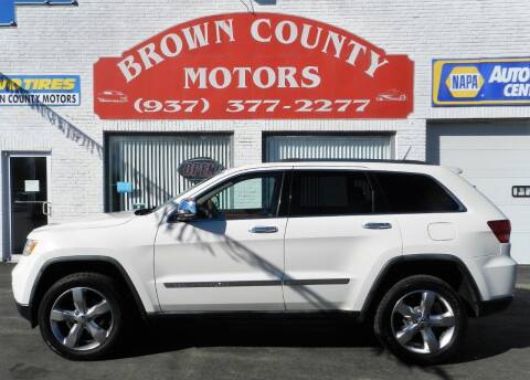 2011 Jeep Grand Cherokee for sale at Brown County Motors in Russellville OH