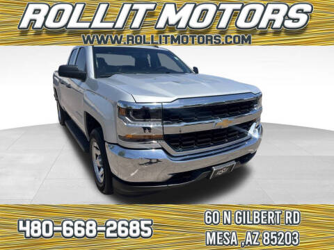 2018 Chevrolet Silverado 1500 for sale at Rollit Motors in Mesa AZ