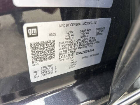 2022 Chevrolet Silverado 1500