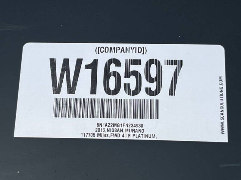 2015 Nissan Murano Platinum