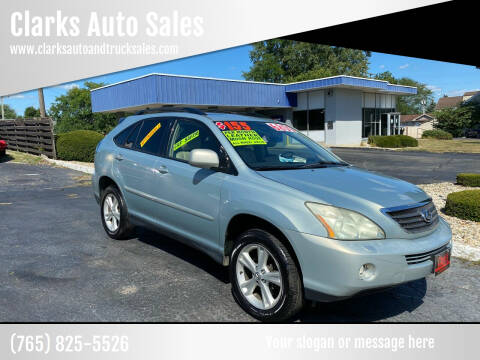2006 Lexus RX 400h for sale at Clarks Auto Sales in Connersville IN