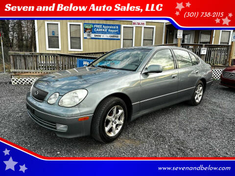 2002 Lexus GS 300 for sale at Seven and Below Auto Sales, LLC in Rockville MD