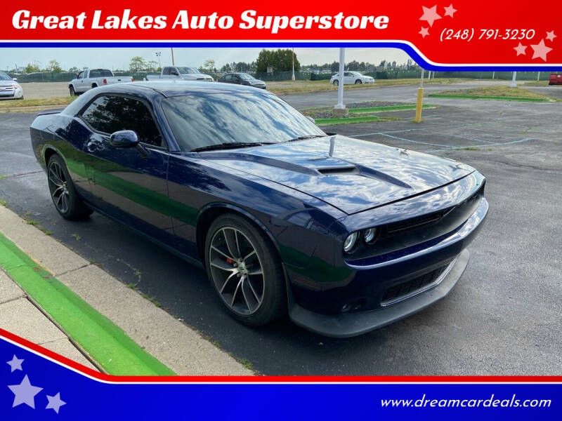 2017 Dodge Challenger for sale at Great Lakes Auto Superstore in Waterford Township MI