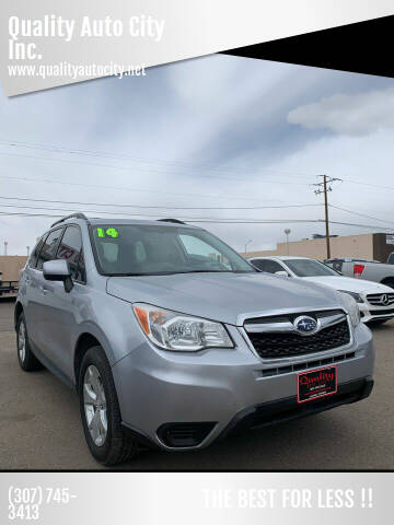 2014 Subaru Forester for sale at Quality Auto City Inc. in Laramie WY