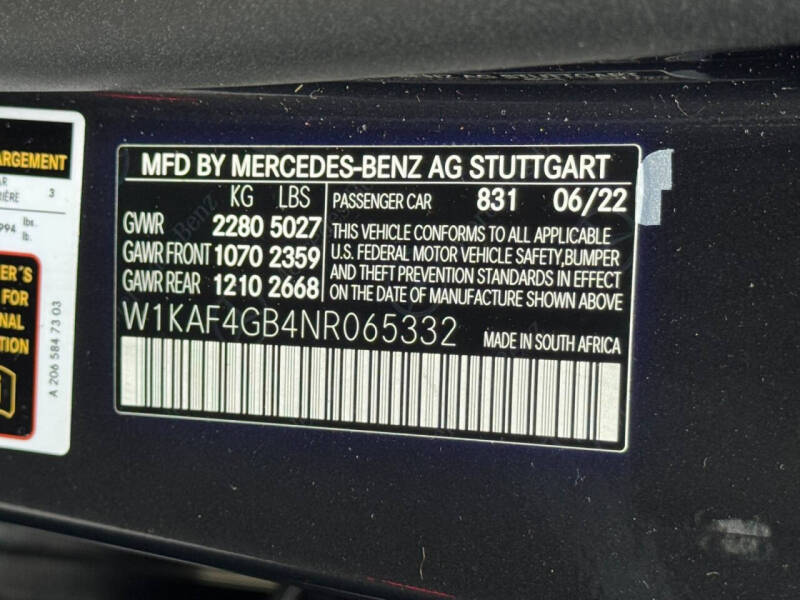 2022 Mercedes-Benz C-Class C 300