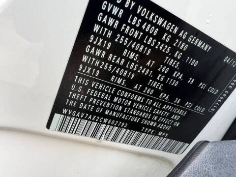 2012 Volkswagen Tiguan SEL