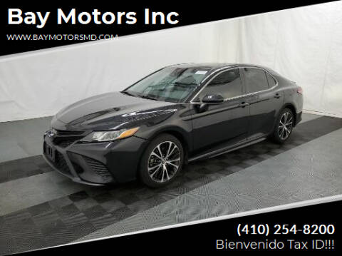 2018 Toyota Camry for sale at Bay Motors Inc in Baltimore MD