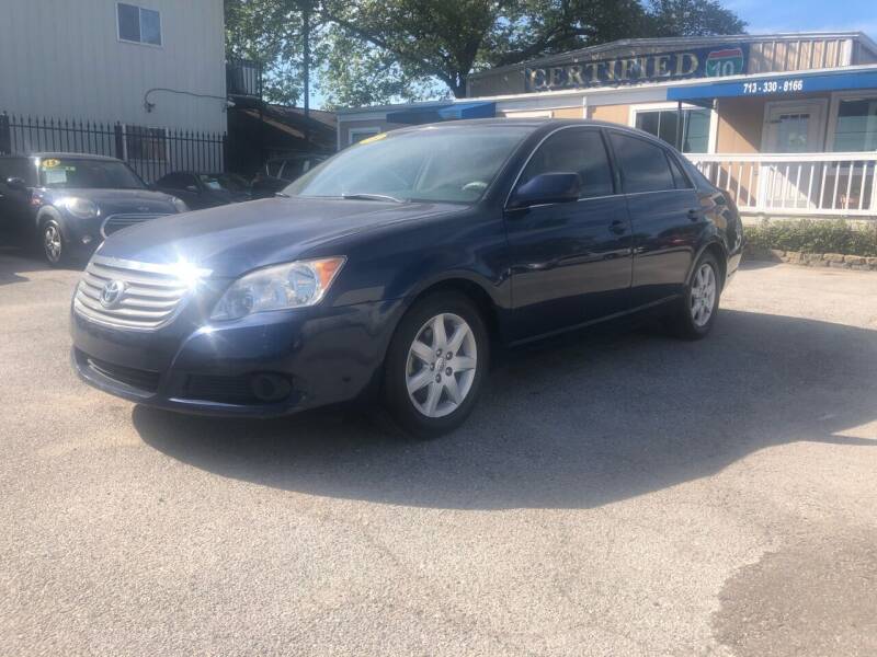 2008 Toyota Avalon for sale at CERTIFIED AUTO GROUP in Houston TX