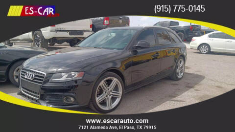 2009 Audi A4 for sale at Escar Auto in El Paso TX