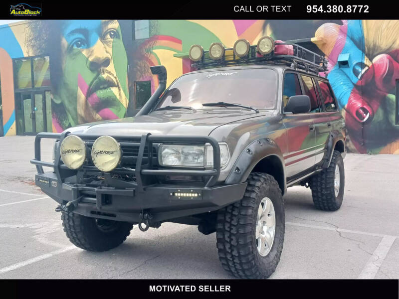 1994 Toyota Land Cruiser for sale at The Autoblock in Fort Lauderdale FL