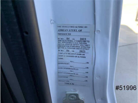 2023 GMC Savana 2500