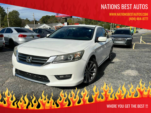 2014 Honda Accord for sale at Nations Best Autos in Decatur GA