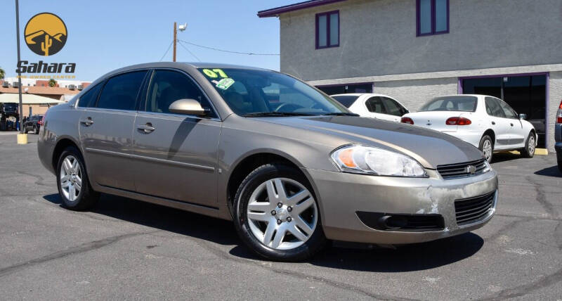 2007 Chevrolet Impala for sale at Sahara Pre-Owned Center in Phoenix AZ