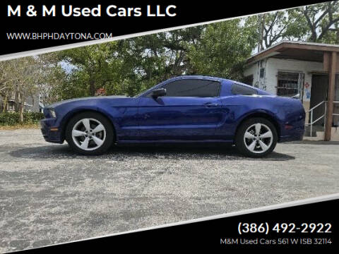 2014 Ford Mustang for sale at M & M Used Cars LLC in Daytona Beach FL