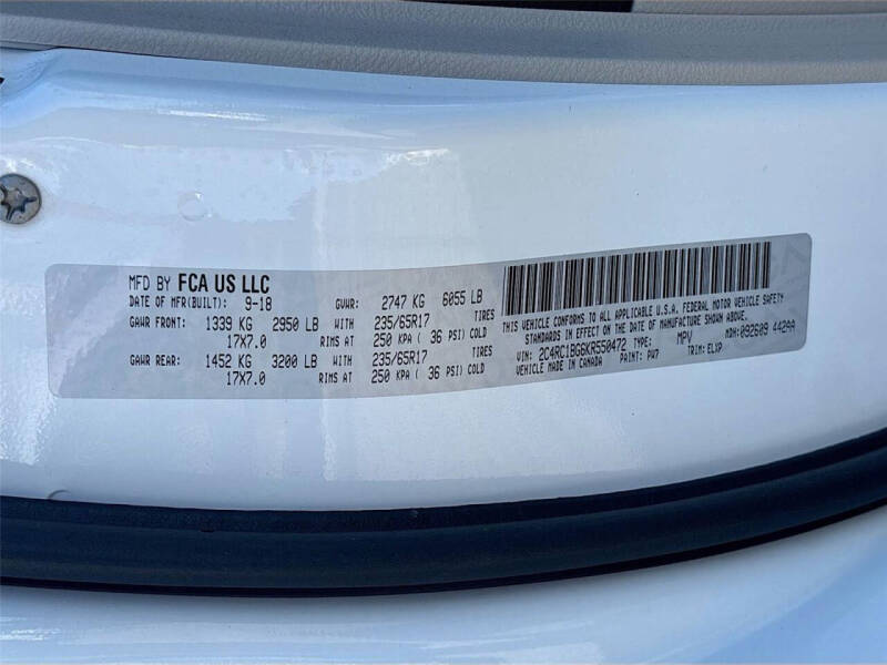 2019 Chrysler Pacifica Touring L