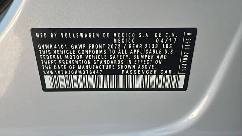 2017 Volkswagen Jetta 1.4T S