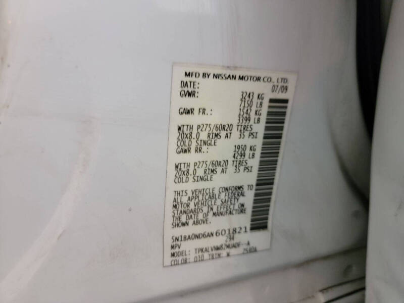 2010 Nissan Armada Titanium