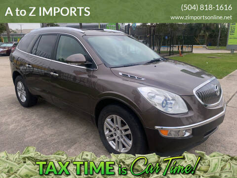 2012 Buick Enclave for sale at A to Z IMPORTS in Metairie LA