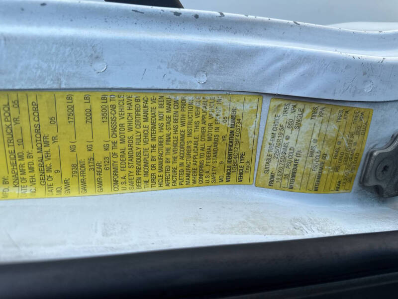 2006 Chevrolet Kodiak C4500