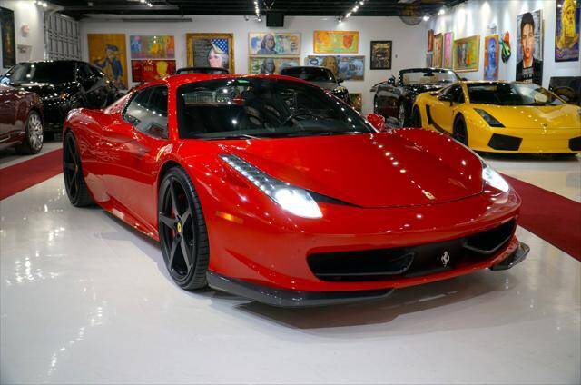 2014 Ferrari 458 Spyder for sale at The New Auto Toy Store in Fort Lauderdale FL