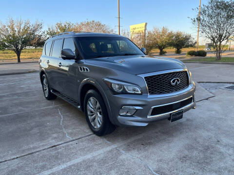 2016 Infiniti QX80 for sale at West Oak L&M in Houston TX