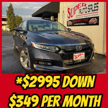 2018 Honda Accord for sale at Super Auto Sales Modesto in Modesto CA