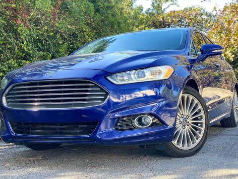 2016 Ford Fusion for sale at HIGH PERFORMANCE MOTORS in Hollywood FL