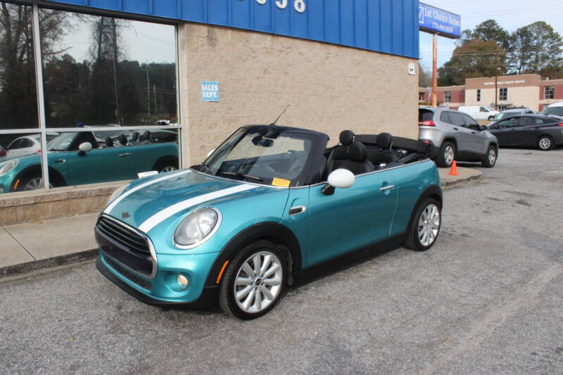 2016 MINI Convertible for sale at Southern Auto Solutions - 1st Choice Autos in Marietta GA