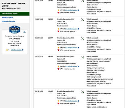 2021 Jeep Grand Cherokee L Limited