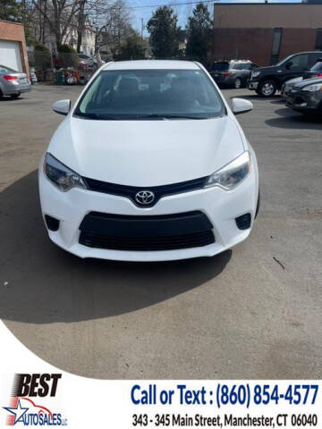 2014 Toyota Corolla for sale at Best Auto Sales in Manchester CT