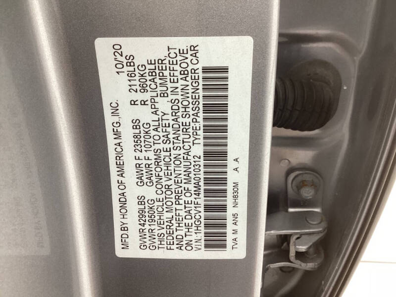 2021 Honda Accord LX