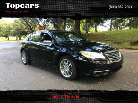 2012 Chrysler 200 for sale at Topcars in Wilsonville OR