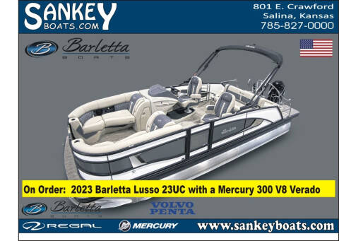 2023 Barletta Lusso 23UC for sale at SankeyBoats.com in Salina KS