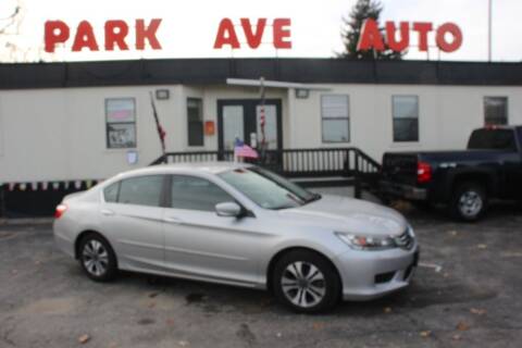 2013 Honda Accord for sale at Park Ave Auto Inc. in Worcester MA