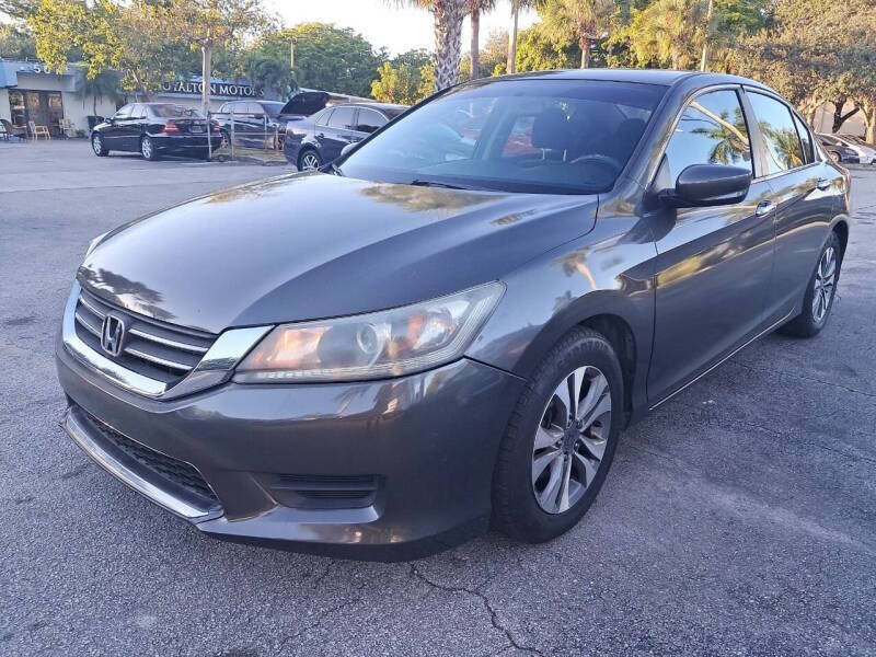 2014 Honda Accord for sale at ROYALTON MOTORS in Plantation FL