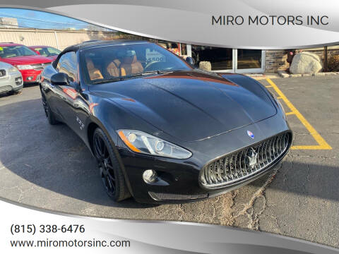 2013 Maserati GranTurismo for sale at Miro Motors INC in Woodstock IL