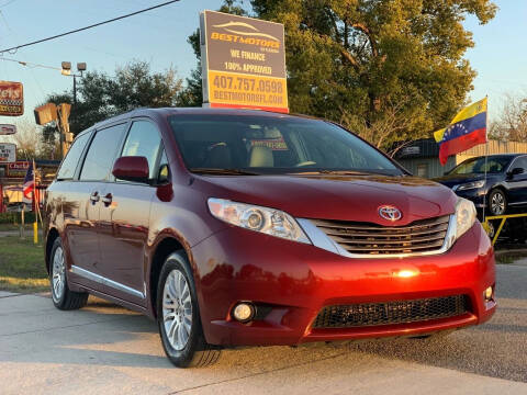 2011 Toyota Sienna for sale at BEST MOTORS OF FLORIDA in Orlando FL